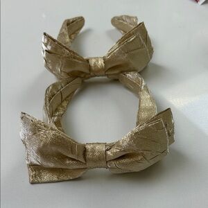 J.Crew Kids Gold Headbands- Set of 2